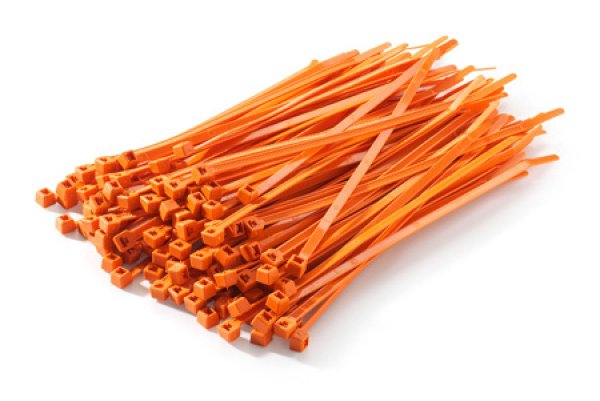 画像1: CABLE TIES ORANGE (1)